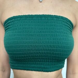Tube Top - Emerald Green (XS)